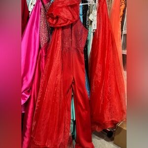 Rachel Allen brand new red jumpsuit